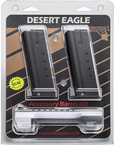 Mr Bbl Desert Eagle 50AE 6 Brushed Chrome & Mags